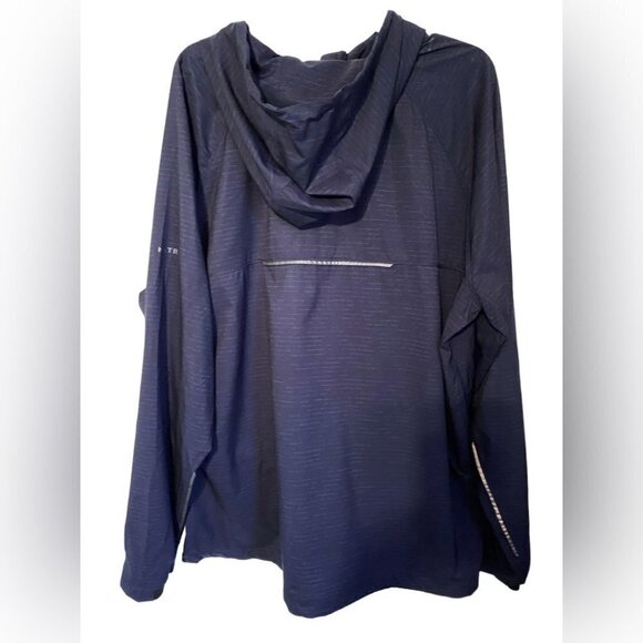 Matrix Navy Blue  Full Zip Windbreaker Mens 2XL - Picture 2 of 12